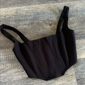 Dynamite Corset Black Top